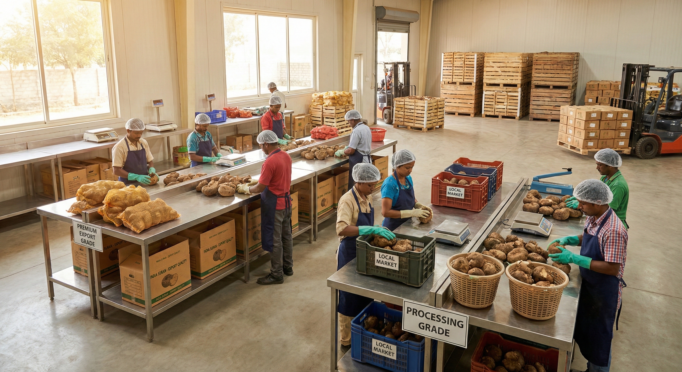 Sorting & Packing Guidance